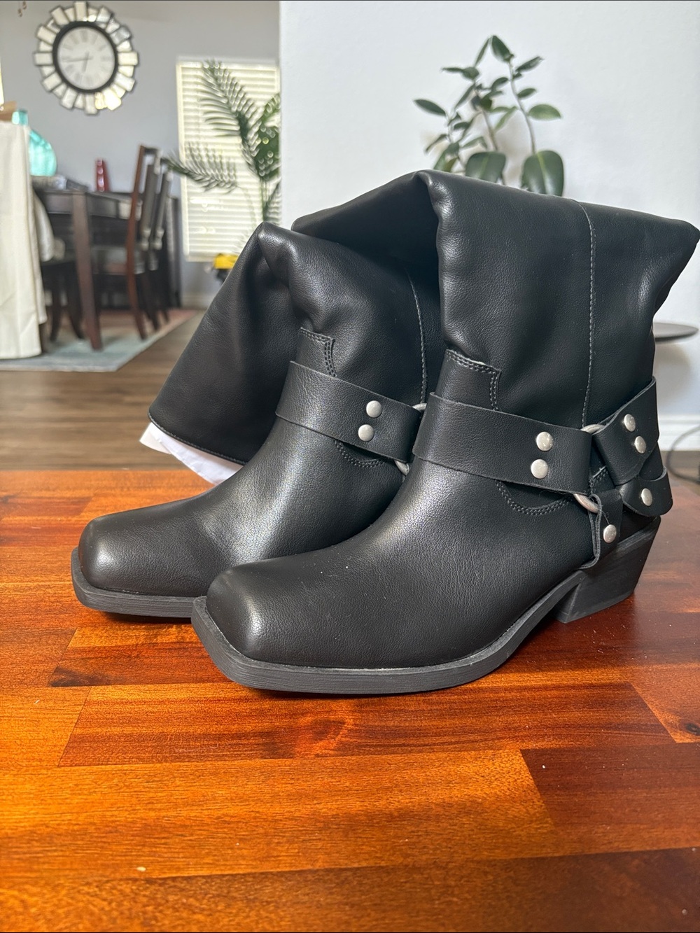 Dolce Vita Black Ankle Harness Booties